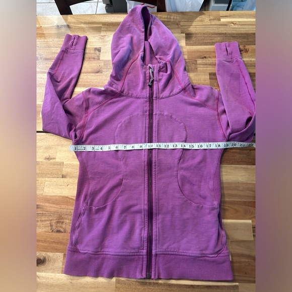 Lululemon  Cotton Fleece Scuba Hoodie Jacket | Size 6 - Picture 3 of 10